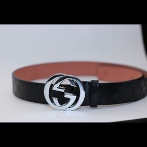 Men’s Black Gucci belt Size 48/120cm